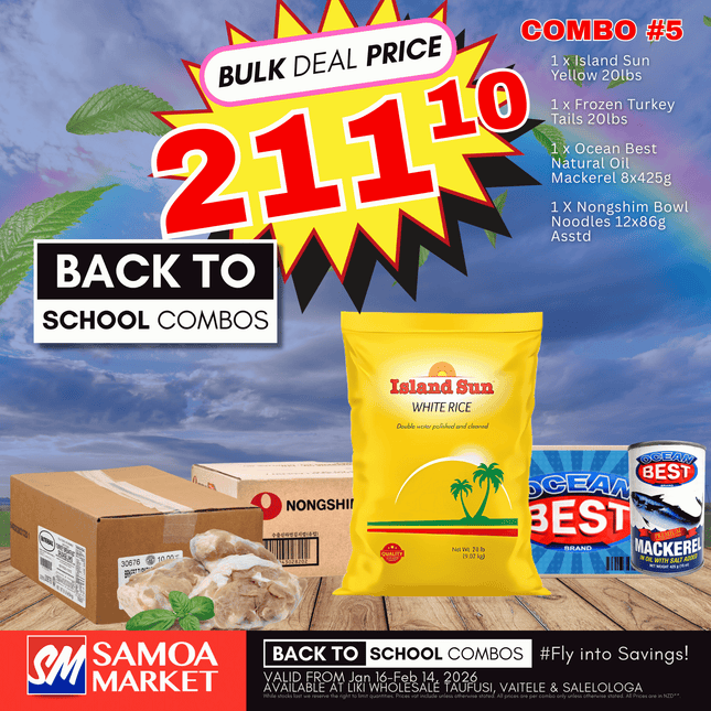 Back To School COMBO #5 "PICKUP FROM AH LIKI WHOLESALE"