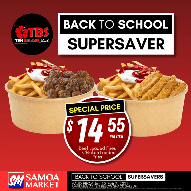 SUPERSAVER! Beef Loaded Fries + Chicken Loaded Fries "PICK UP FROM TBS, SALEUFI"