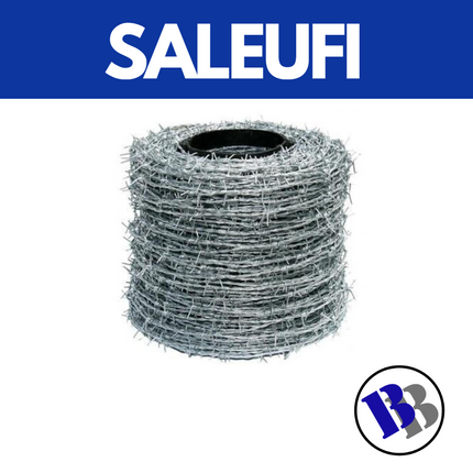 BARBED WIRE 2.5mmx380mx40kg ST HDG BBL - Substitute if sold out - "PICKUP FROM BLUEBIRD LUMBER SALEUFI"