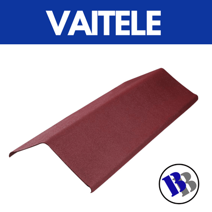 Color Roofing Iron Sided 0.40mm x 940mm (26g) DBL Sided Headland Red/Wheat - Substitute if sold out "PICKUP FROM BLUEBIRD LUMBER & HARDWARE VAITELE ONLY"