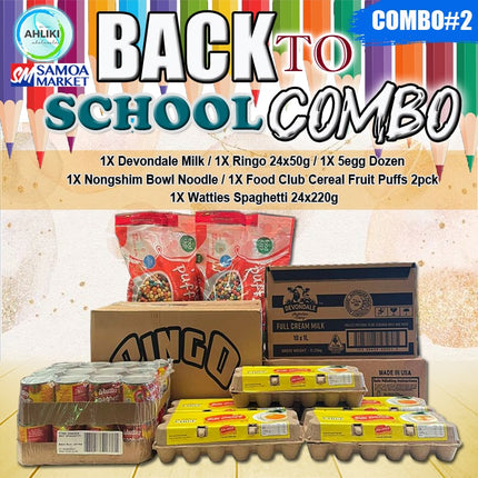 Back To School Combo #2 "PICK UP FROM AH LIKI WHOLESALE"