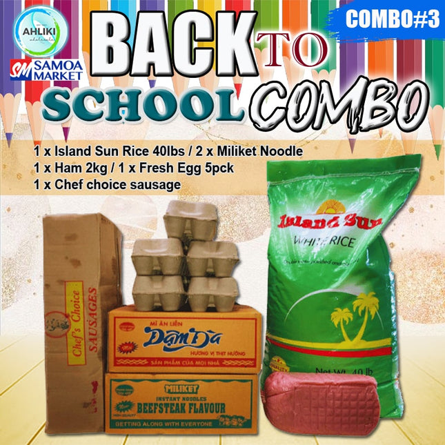 Back To School Combo #3 "PICK UP FROM AH LIKI WHOLESALE"