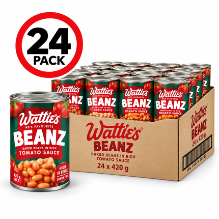 Watties Baked Beans 420g x 24PACK (JW27065)
