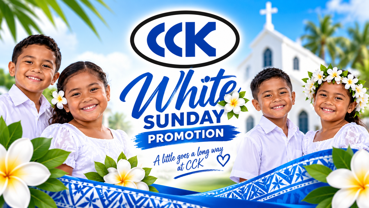 CCK White Sunday Savings — Shop & Win!