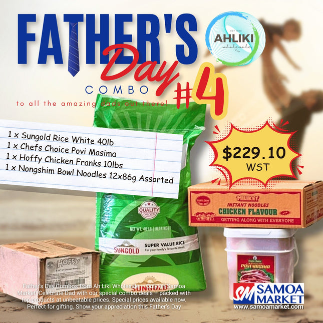 Father's Day Combo #4 "PICKUP FROM AH LIKI WHOLESALE"