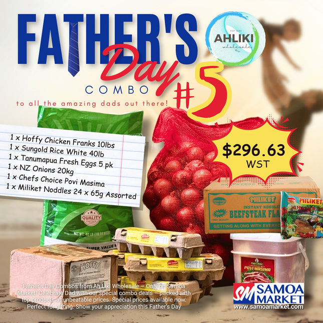 Father's Day Combo #5 [EGGS SOLD OUT] "PICKUP FROM AH LIKI WHOLESALE"