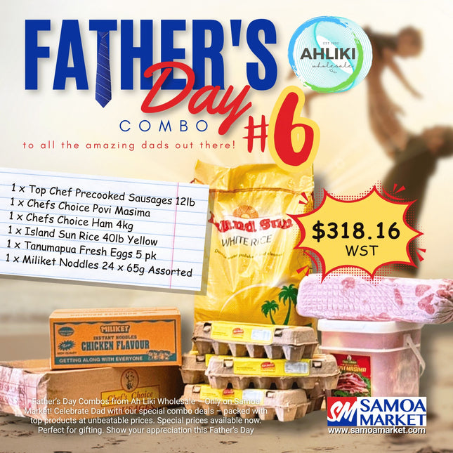Father's Day Combo #6 [EGGS SOLD OUT] "PICKUP FROM AH LIKI WHOLESALE"