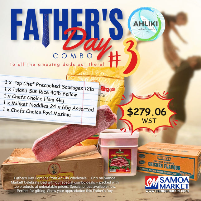 Father's Day Combo #3 "PICKUP FROM AH LIKI WHOLESALE"