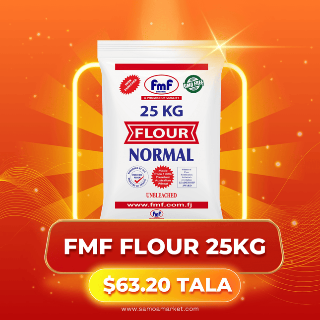 FMF Normal Flour Taga Falaoa Mata 25Kg "PICKUP FROM AH LIKI WHOLESALE"