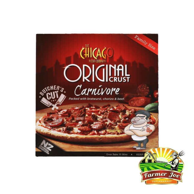 Chicago Carnivore Pizza 580g -  "PICKUP FROM FARMER JOE SUPERMARKET UPOLU ONLY" (Copy)