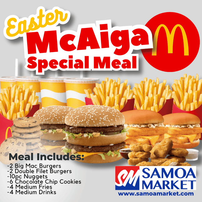 McAiga Easter Special Meal