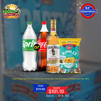 Independence Deal #6 "PICKUP FROM FARMER JOE SUPERMARKET UPOLU ONLY"