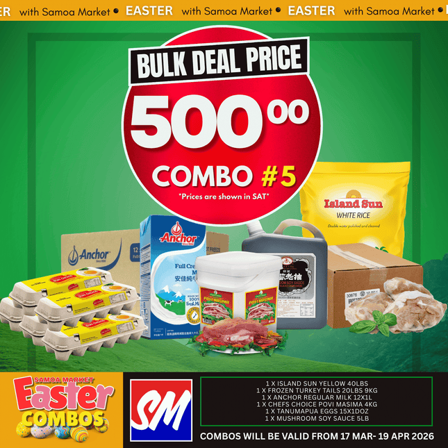 EASTER COMBO #5 "PICKUP FROM AH LIKI WHOLESALE"