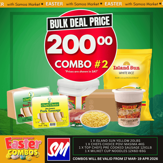 EASTER COMBO #2 "PICKUP FROM AH LIKI WHOLESALE"