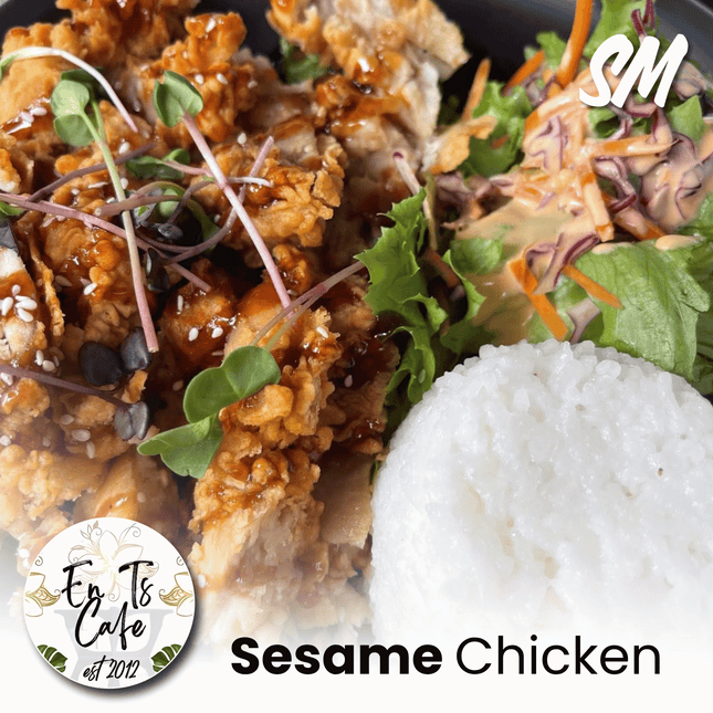 Sesame Chicken "PICKUP FROM ENT'S CAFE at FUGALEI"