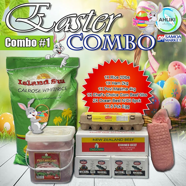 Easter Combo #1 "PICK UP FROM AH LIKI WHOLESALE"