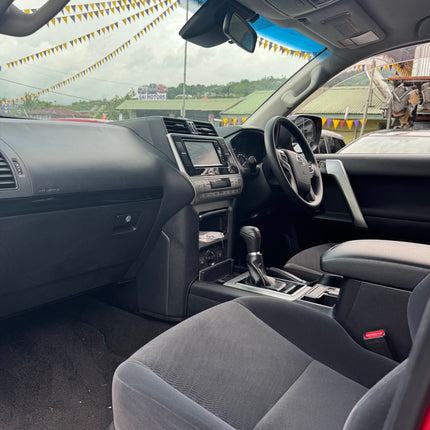 Toyota Land Cruiser Prado TX (Red) "PICKUP FROM SAI MOTOR AT TAUFUSI"