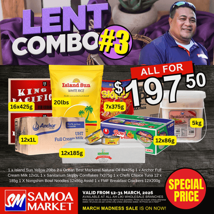 LENT COMBO #3 "PICKUP FROM AH LIKI WHOLESALE"