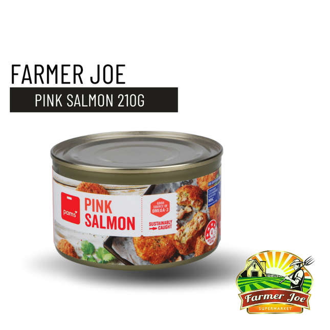Pams Pink Salmon Smoked 210g "PICKUP FROM FARMER JOE SUPERMARKET UPOLU ONLY"