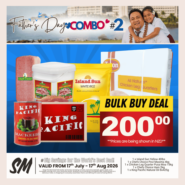 Father's Day COMBO #2 "PICKUP FROM AH LIKI WHOLESALE"