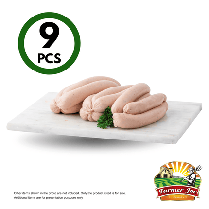 Top Chef Precooked Sausages 9pcs  "PICKUP FROM FARMER JOE SUPERMARKET VAITELE ONLY"