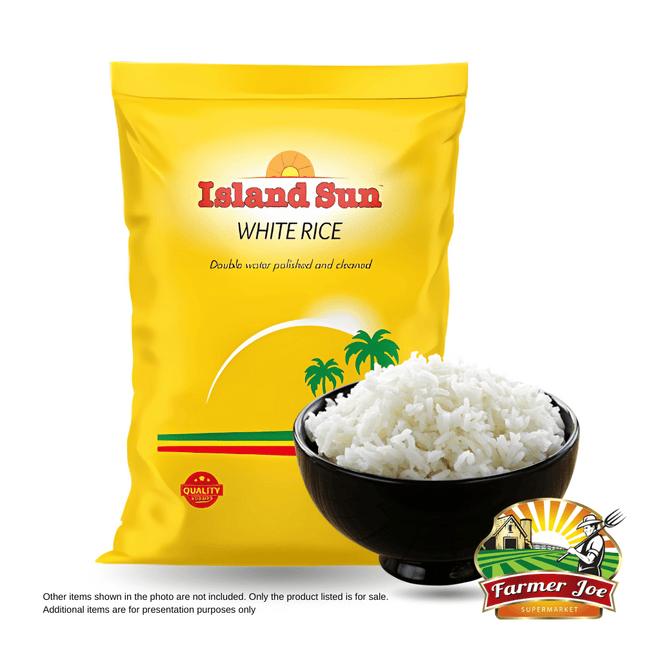 Island Sun Rice 20lbs "PICKUP FROM FARMER JOE SUPERMARKET ONLY"