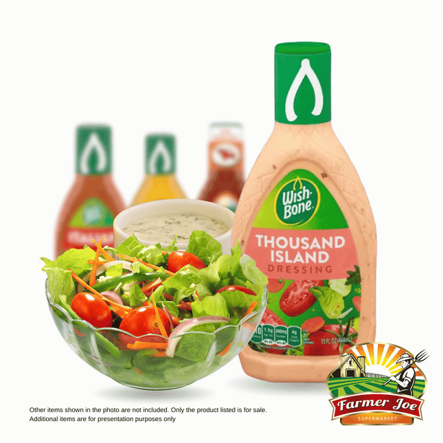 Wish Bone Dressing Assorted 15OZ "PICKUP FROM FARMER JOE SUPERMARKET UPOLU ONLY"