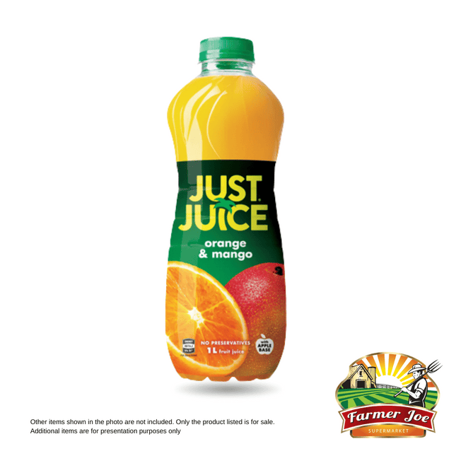 Just Juice 1L Assorted "PICKUP FROM FARMER JOE SUPERMARKET VAITELE ONLY"