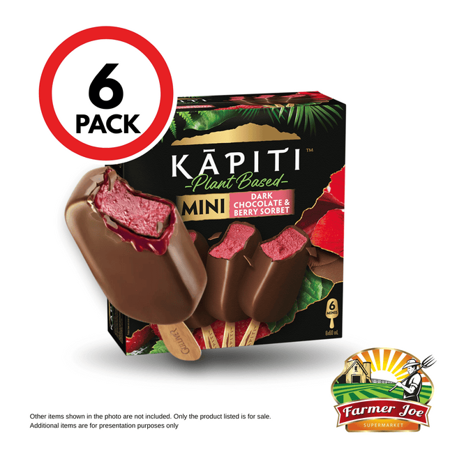 Kapiti Plant Based Mini Ice-Creams "PICKUP FROM FARMER JOE SUPERMARKET VAITELE ONLY"