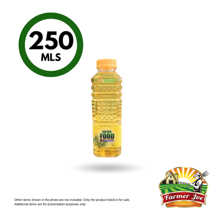 Golden Food Vegetable Oil 250ml - "PICKUP FROM FARMER JOE SUPERMARKET VAITELE ONLY"