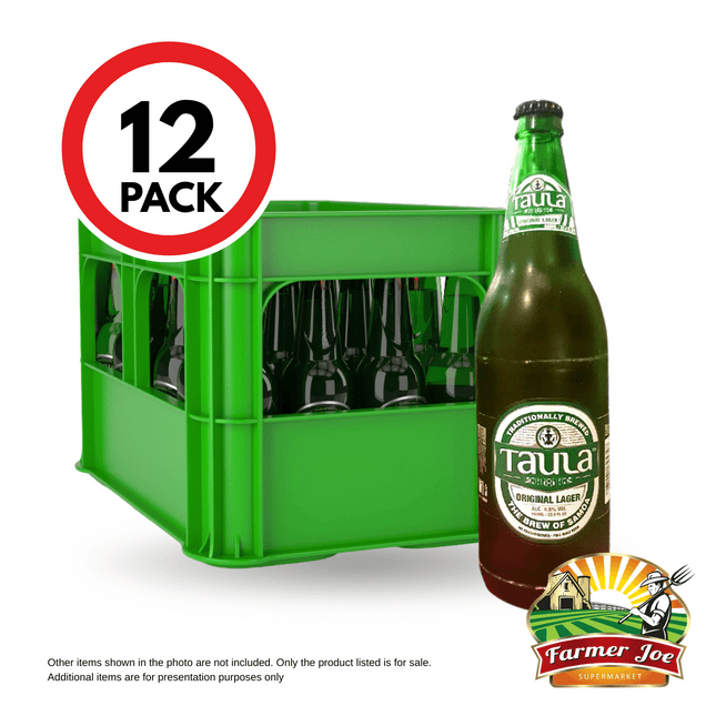 Taula Original 12 x 660mls "PICKUP FROM FARMER JOE SUPERMARKET UPOLU ONLY"