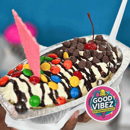 Premium Banana Split (PICK UP FROM GOOD VIBEZ SIUSEGA)