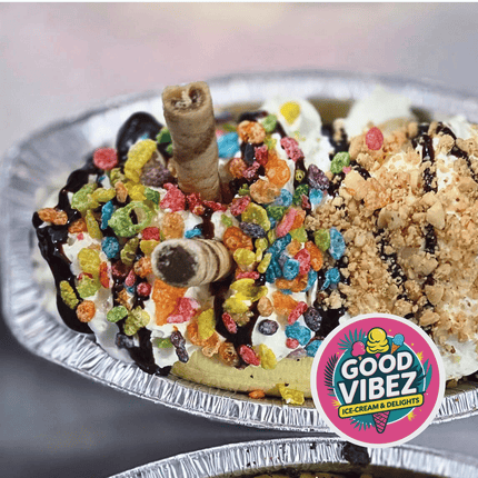 Premium Banana Split (PICK UP FROM GOOD VIBEZ SIUSEGA)