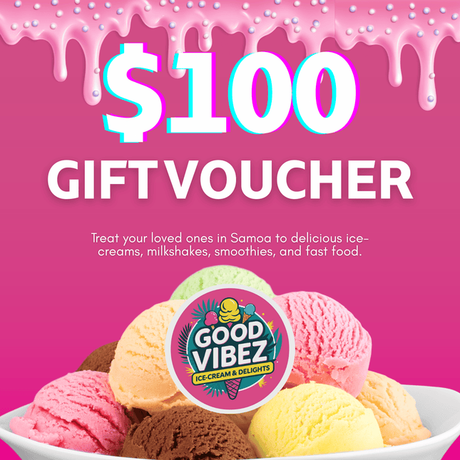 $100 Tala Gift Voucher (PICK UP FROM GOOD VIBEZ SIUSEGA)