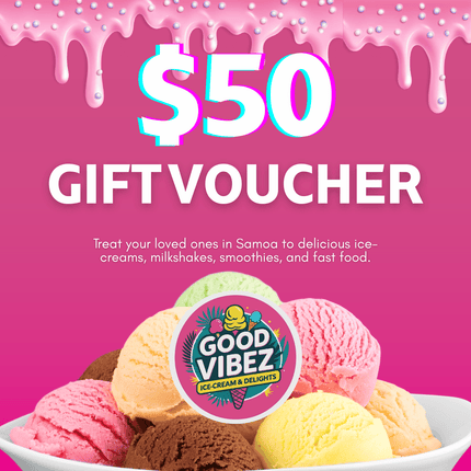 $50 Tala Gift Voucher (PICK UP FROM GOOD VIBEZ SIUSEGA)