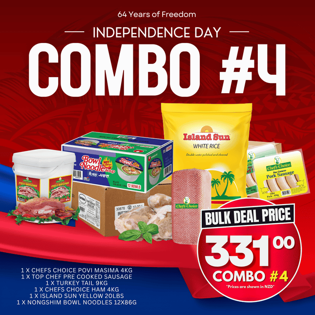 Independence Day COMBO #4 "PICKUP FROM AH LIKI WHOLESALE"