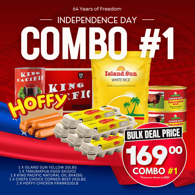 Independence Day COMBO #1 "PICKUP FROM AH LIKI WHOLESALE"