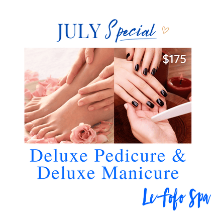 JULY SPECIAL! Deluxe Pedicure & Manicure "PICKUP FROM LE FOFO SPA at FUGALEI"