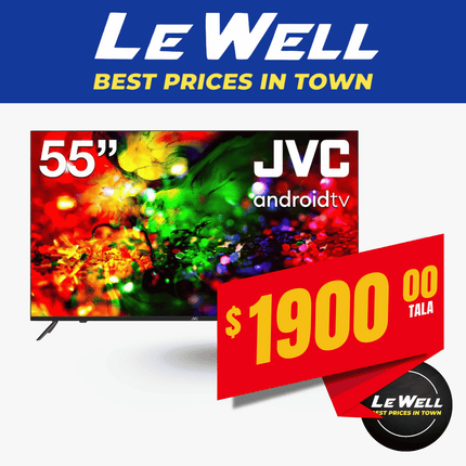 JVC 55" Smart TV (PICK UP FROM LE WELL COMPANY SAVALALO ONLY)