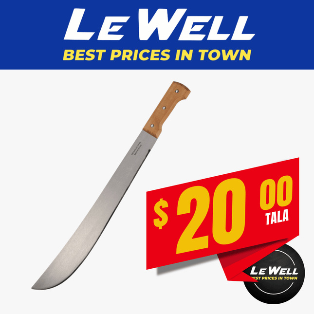 Sun Pacific Machete 20" (PICK UP FROM LE WELL COMPANY SAVALALO ONLY)