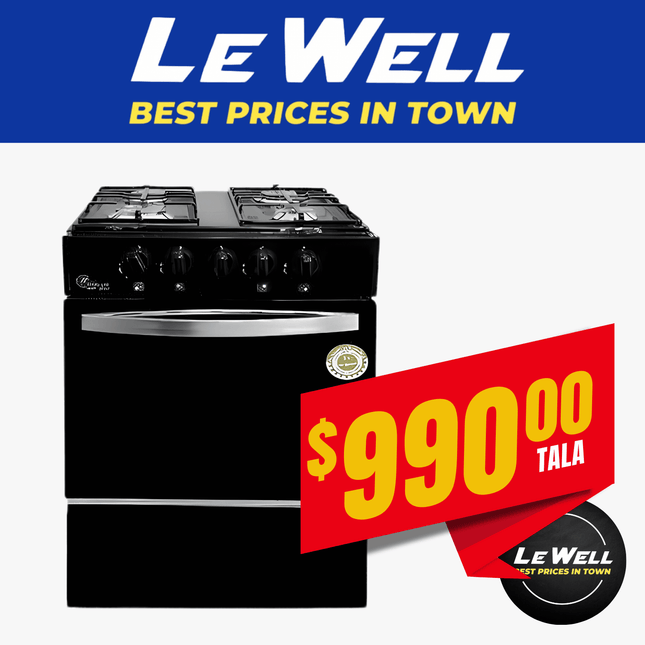 Max Power 4 Burner K60 Gas Oven (PICK UP FROM LE WELL COMPANY SAVALALO ONLY)