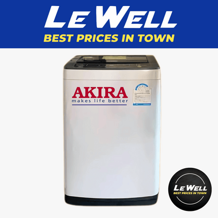 Akira Washer Auto 10kg (PICK UP FROM LE WELL COMPANY SAVALALO ONLY)