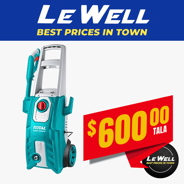 Total High Pressure Wash 2000W (PICK UP FROM LE WELL COMPANY SAVALALO ONLY)