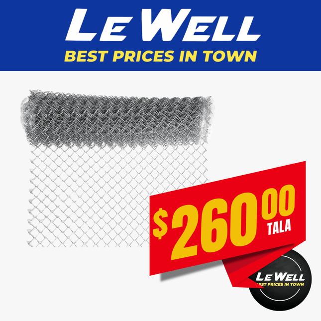 Chainlink Fence 1.8/15m (PICK UP FROM LE WELL COMPANY SAVALALO ONLY)