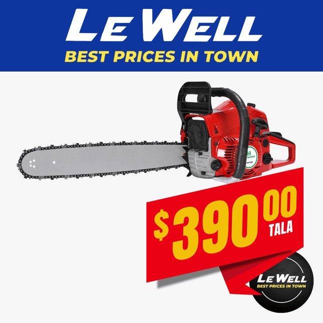Chainsaw 52CC (PICK UP FROM LE WELL COMPANY SAVALALO ONLY)