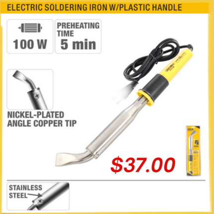 Electric Soldering Iron with Plastic Handle "PICK UP FROM LOTOPA TOOLS SAVALALO"