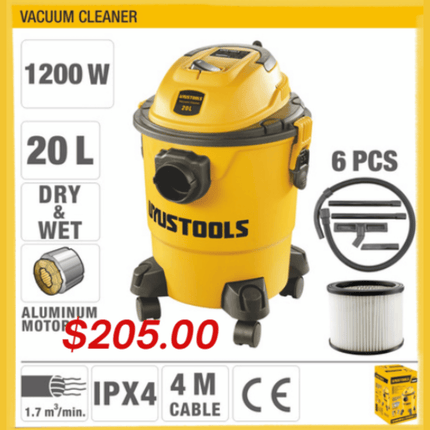Vacuum Cleaner 1200W / 20L "PICK UP FROM LOTOPA TOOLS SAVALALO"