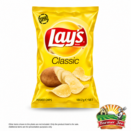 Lays Potato Chips 6.5oz "PICKUP FROM FARMER JOE SUPERMARKET VAITELE ONLY"