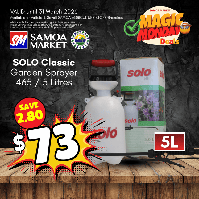 MAGIC MONDAY! SOLO Classic Garden Sprayer 465 / 5 Litres