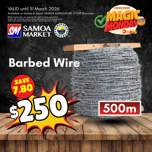 MAGIC MONDAY! Barbed Wire 500 Meters